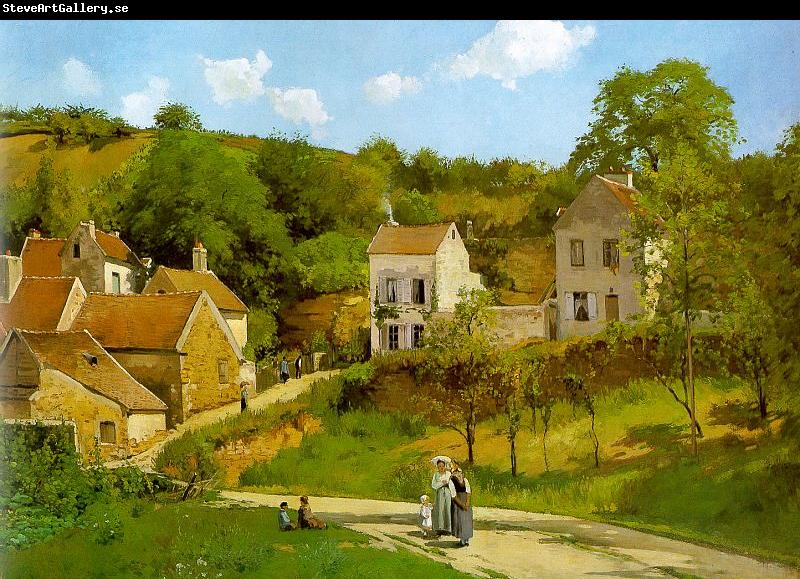 Camille Pissaro The Hermitage at Pontoise